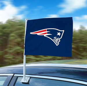 Bendera Dekorasi Mobil Tim Grosir Kustom New England Patriots Desain Dua Sisi Berkualitas Tinggi 30*45cm Promosi Bendera Mobil - Product Image 4