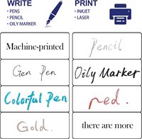 Adresse en gros 30 pièces étiquettes feuille lettre taille imprimable découpé auto-adhésif A4 étiquettes papier autocollant pour imprimante à jet d'encre