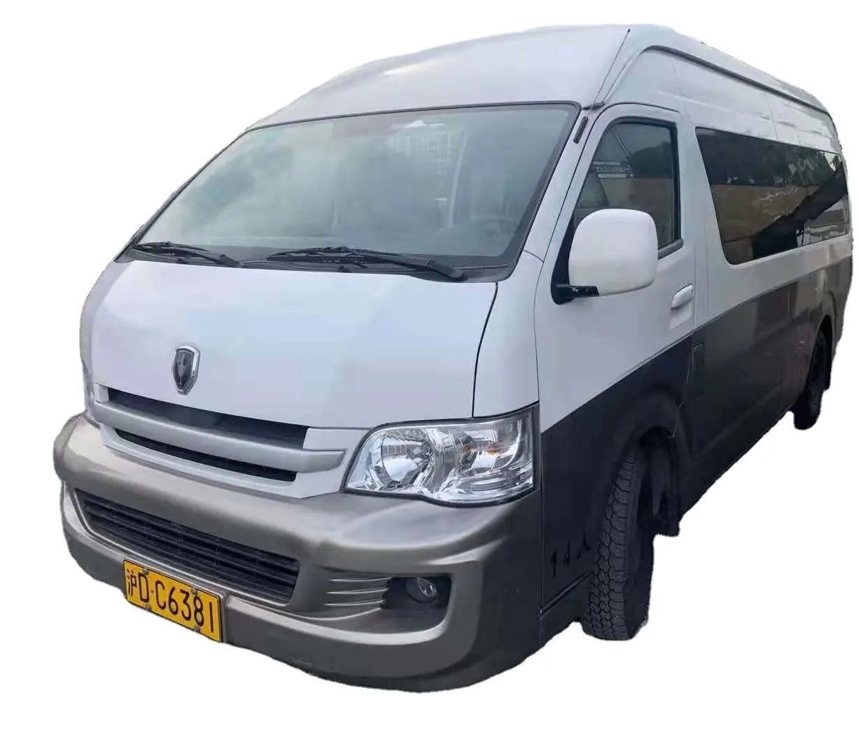 2014 yıl Jinbei Mini Hiace Van 14 koltuk araba için sıcak satış