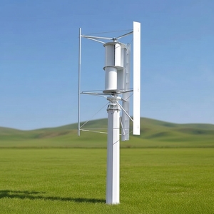 ชุดเครื่องกำเนิดไฟฟ้าพลังงานลมแบบแกนตั้ง FX H-200kw ขนาดใบพัด 10.5 เมตร แรงดันไฟฟ้า 220V/380V/400V  วัสดุอะลูมิเนียม ใบพัด 5 ใบ - Product Image 2