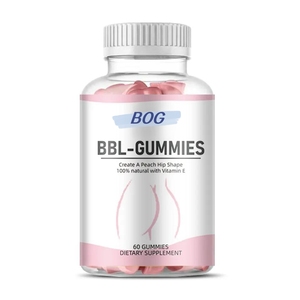Gomitas BBL para un Cuerpo con Forma de Durazno |    Suplemento de Vitamina E |   Gomitas Dietéticas Sin Azúcar para Mejorar los Glúteos - Product Image 1