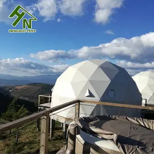 4m / 6m Waterproof Luxury Igloo Hotel Dome Tent For Tourism