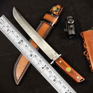 Venta directa de fábrica, en stock: Chopping Edge Guardian A10 - Cuchillo recto portátil para exteriores de alta dureza integrado Samurai - Product Image 6