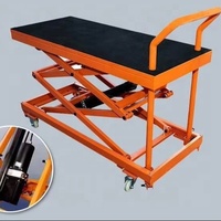 Plateforme Élévatrice Mobile Pliable à Pédale, Type Ciseaux, Hydraulique Électrique, Tabouret de Cheval Levant