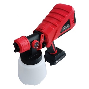 Pistolet pulvérisateur sans fil Ananke Tools à batterie lithium rechargeable, pulvérisateur électrique sans air, pulvérisateur de peinture DIY, 1000 ml, buse de 2,5 mm, haute performance - Product Image 4