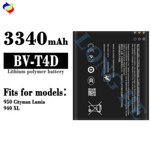 Nouvelle batterie de <span class=keywords><strong>téléphone</strong></span> portable BV-T4D pour Nokia 950 Cityman <span class=keywords><strong>Lumia</strong></span> 940 XL, batterie rechargeable - Product Image 2