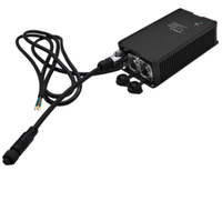 Contrôleur DMX Artnet professionnel étanche IP65 - 4 univers, port unique, contrôleur d'éclairage LED pour scène et événements en extérieur