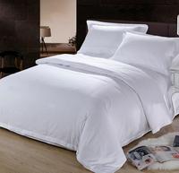 Ensemble de literie d'hôtel en coton 400TC, tricoté, quatre pièces, pour hôtel, boutique, hôpital