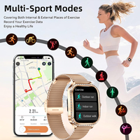 Reloj inteligente SENBONO Unisex MK88 OLED Monitor de ritmo cardíaco para dormir 100 + modos deportivos llamada entrante rastreador de actividad física reloj inteligente para exteriores