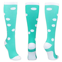 Xingmanyizu personnalisé femmes hommes chaussettes de Compression 20-30mmhg genou haut amusant bas pour courir sport athlétique infirmière