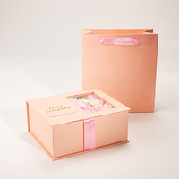 Cajas de Regalo para Damas de Honor con Diseño Moderno, Cajas de Regalo con Ventana Impresas de Lujo, Venta al por Mayor para Regalos