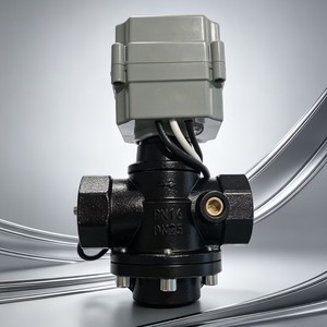 Válvula de Control de Flujo Constante Feng Ye DN25 de Acero Inoxidable 304, Autorregulable Térmica con Bloqueo Magnético - Product Image 1