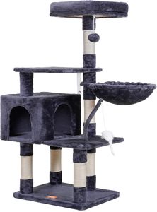 Árbol para Gatos de Lujo Personalizado, con Rascador de Sisal Natural y Madera, Mueble para Mascotas, Venta al Por Mayor - Product Image 3