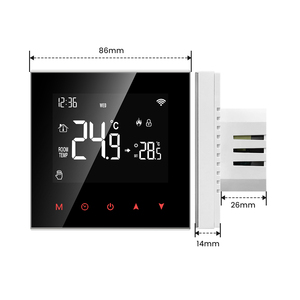 <span class=keywords><strong>Precio</strong></span> de fábrica, venta al por mayor, controlador termostático, pantalla Digital, pantalla táctil, <span class=keywords><strong>termostato</strong></span> de habitación, suelo de calefacción, <span class=keywords><strong>termostato</strong></span> de <span class=keywords><strong>caldera</strong></span> de Gas - Product Image 1