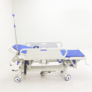 Chariot réglable pour équipement d'ambulance, lit de transfert d'urgence médical pour patients en milieu hospitalier - Product Image 1