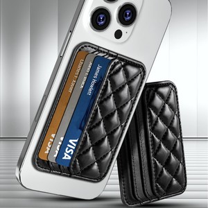 <span class=keywords><strong>Portacarte</strong></span> Magnetico Personalizzato Design Europeo-Americano Ultra-Sottile in Pelle PU con <span class=keywords><strong>Clip</strong></span> e Scomparti Multipli - Product Image 1