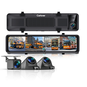 Carlover <span class=keywords><strong>4</strong></span> Lens Dash <span class=keywords><strong>Cam</strong></span> 4K Mirror Dashcam ADAS BSD WiFi Espejo retrovisor Cámara Dashcam para coche - Product Image 2