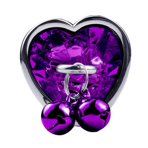 Petite taille coeur bijoux pointus nouveau métal anneau cloche <span class=keywords><strong>anal</strong></span> plug bout à bout ornement sexuel fantaisie sex toy pour homme femme - Product Image 2
