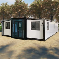 Modul Magic Vorgefertigte erweiterbare Container Home Faltbare Winzige 2 3 4 Schlafzimmer 20ft 40ft Living Erweiterbare Container House