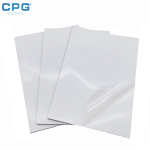 Jumbo Roll Sticker <b>Paper</b> 70gsm Glossy White Self Adhesive <b>Label</b> Material for Retail and Supermarket Printing - Product Image 1
