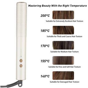 Para Xiaomi Kskin Hair Curler Control automático de temperatura constante Peine recto multifuncional para el cuidado del cabello portátil Mini - Product Image 5