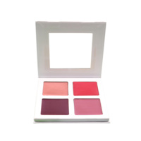 Surligneur crème végétalien pastel 6 couleurs DIY Shades Blush Contour Palette de maquillage