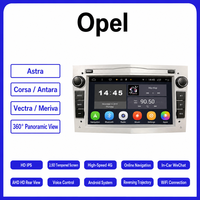 Autoradio Android pour Opel Astra Corsa Antara Vectra Meriva 7 pouces, style OEM, lecteur multimédia vidéo, GPS, navigation, écran tactile