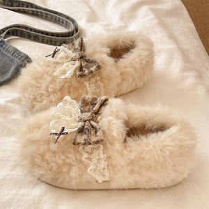 Calzado Infantil de Invierno 2025, Tendencia Coreana, Térmico, Afelpado, Cálido, Transpirable, Ligero, Cómodo para el Hogar, Antideslizante - Product Image 2