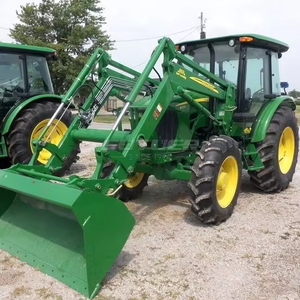Tractor Usado <span class=keywords><strong>John</strong></span> <span class=keywords><strong>Deere</strong></span> 120 4x4 de 70HP con Motor y Bomba, Alta Productividad, Implementos Completos a Buen Precio - Product Image 6