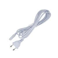 Câble d'alimentation certifié KC IEC 60320 C7 Figure 8 pour appareils électroménagers avec prise CEE Fabricant chinois