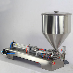 Máquina de llenado de pasta semiautomática de 50-5000ml para líquido/crema/gel accionada neumáticamente para aplicaciones de bebidas y productos químicos - Product Image 5