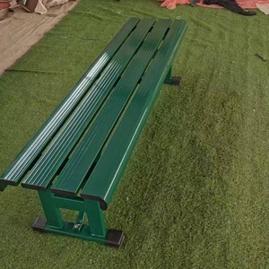 Panca da <span class=keywords><strong>Giardino</strong></span> Moderna per Esterni con Struttura in Legno e Metallo, Design Resistente all'Acqua e Durevole - Product Image 5