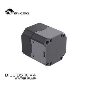 Tête de pompe <span class=keywords><strong>Bykski</strong></span> B--D5-X-V4 pour refroidissement liquide D5 avec débit de 45 m³/h, 720 L/H, contrôle de vitesse PWM - Product Image 5