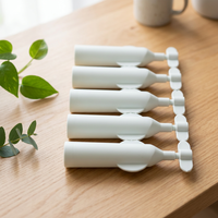Tube en plastique souple jetable vide 1ml 2ml 3ml 5ml Emballage d'échantillons cosmétiques à usage unique pour crème pour les yeux, sérum pour le visage, huile essentielle
