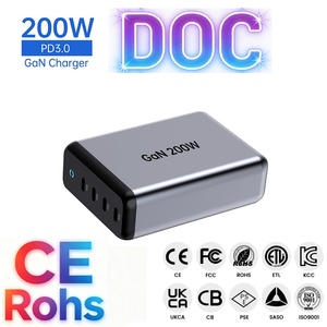 Station de charge rapide multi-ports Tommox Tablet Mobile 200w <span class=keywords><strong>100W</strong></span> pour chargeurs Type-C, iPad, ordinateur portable, Samsung, <span class=keywords><strong>chargeur</strong></span> USB C Type C - Product Image 1