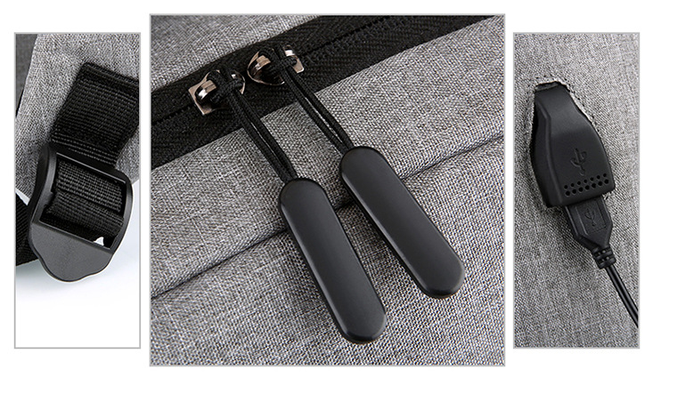 two zipper backpacks