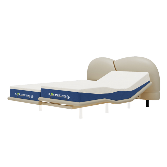Stylish and Beautiful Puffy Double Bed Comfortable Sleeper Bed for Bedroom
