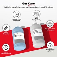Kit de nettoyage et de protection d'encre CMKYW InkSonic pour imprimante DTF Xp600 8550, encre DTF, entrepôt américain