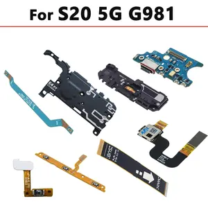 Placa de puerto de carga de micrófono de <span class=keywords><strong>antena</strong></span> para <span class=keywords><strong>Samsung</strong></span> S20 5G G981 auricular altavoz señal de volumen de alimentación placa base <span class=keywords><strong>Cable</strong></span> flexible - Product Image 2