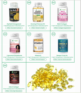 Poudre de peptides de collagène marin granulation de collagène de poisson pur hydrolysé blanchiment de la peau capsule d'acide hyaluronique vitamine biotine - Product Image 6