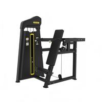 FEIFANHONGYU Machine Commerciale d'Extension et de Flexion des Jambes Assise avec Siège Rembourré Réglable pour Entraînement de Force en Club de Fitness et Salle de Sport
