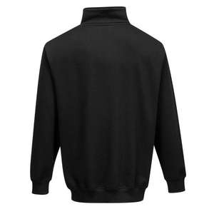 PORTWEST - B309BKRXXXL Sweat-shirt noir col zippé Sorrento-EAN 5036108276783 WORK HOODIES - Product Image 2