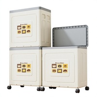 Tiroirs de rangement en plastique écologiques, boîte de rangement pliable, organisation de rangement à domicile, matériau PP, contenants de rangement pour la cuisine