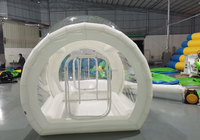 Maison Amusante pour Fête d'Enfants Géante Gonflable Transparente Dôme Igloo Cristal Ballons Tente Bulle Gonflable Maison Bulle Transparente