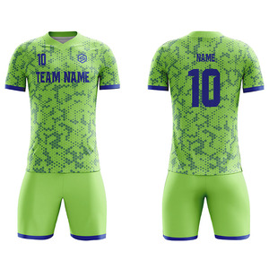 ลูกค้าออกแบบเสื้อฟุตบอลของคุณเองการฝึกอบรมเสื้อฟุตบอลชุดกีฬาเสื้อฟุตบอลชุดที่กำหนดเอง - Product Image 6