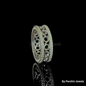 Fournisseur indien Bague de fiançailles intemporelle en diamant naturel, parfaite pour les occasions spéciales, disponible à prix d'exportation depuis l'Inde - Product Image 5