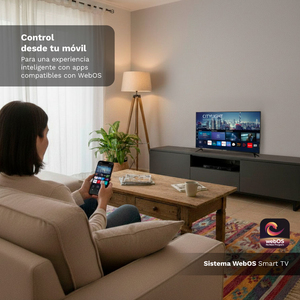 Televisor LED Grunkel de 24 Pulgadas, Smart TV HD con WebOS, Netflix, Disney+, Apple TV, Spotify y YouTube - Product Image 6
