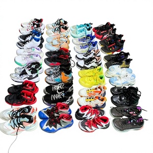 Used Branded Breathable High Top Lace-Up Basketball & Football <b>Shoes</b> <b>Bundle</b> <b>Second</b> <b>Hand</b> in Bales Wholesale - Product Image 1