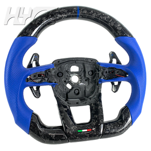 <span class=keywords><strong>Volante</strong></span> Personalizado de Fibra de Carbono y Cuero para <span class=keywords><strong>Lamborghini</strong></span> Gallardo Urus <span class=keywords><strong>Aventador</strong></span> Huracán LP550 LP560, Mejora del Interior del Automóvil - Product Image 2