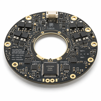 Carte de commande PCBA pour actionneur de jambe de robot quadrupède avec moteur BLDC planétaire et bus CAN-FD, assemblage SMT
